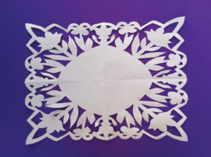 The Danish papercutting class was enjoyed and is highly recommended. (Photo courtesy of The Danish Pioneer)