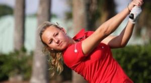 Danish golfer Emily Pedersen (Photo courtesy Dansk Golf Union)