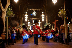 The Tivoli Boys Guard in Tivoli in Copenhagen, Denmark. (Photo courtesy of Tivoli)