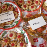 A sampling of some of the almond paste (kransekage) cookies and the klejner. (Photo courtesy of The Danish Pioneer Newspaper)