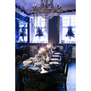 Ole Henriksen's 2014 Royal Copenhagen Christmas Table (Photo courtesy of Royal Copenhagen)