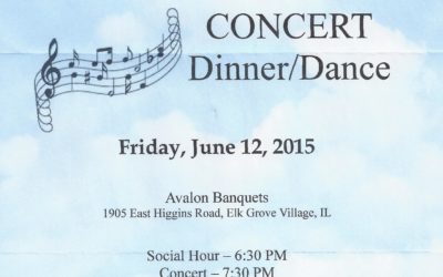 Bjornson Male Chorus announces Concert Dinner/Dance in Illinois on Friday, June 12, 2015