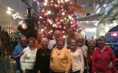 Danish Brotherhood decorates the tree at Museum of Science & Industry's Christmas Around the World in Chicago