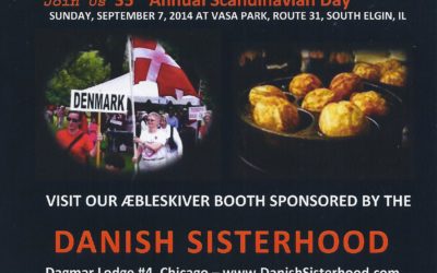 One month to the big Scandinavian Day Festival in Illinois on Sunday, September 7