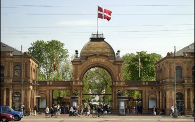 Movies on the Lawn presented at Tivoli Gardens in Copenhagen