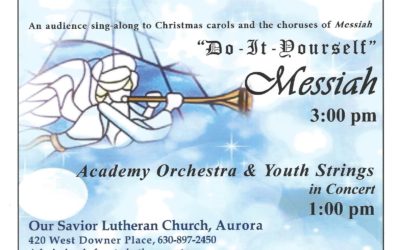 ‘Do-It-Yourself’ Messiah planned in Aurora, Illinois on Sunday, December 8, 2013