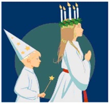 #8 The Danish Pioneer’s Countdown to Christmas 2014: Santa Lucia Fest & Scandinavian Traditions in Brooklyn, NY