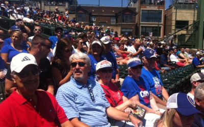 A Christensen Family Gathering and 75th Birthday Surprise Held in Chicago – and Wrigley Field