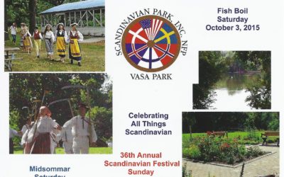 Scandinavian Park in Illinois plans Midsommar Celebration, Scandinavian Day Festival and Popular Fish Boil for 2015