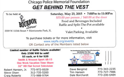 Scandinavian American Police and Fire Association presents GET BEHIND THE VEST Fundraiser