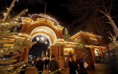 Christmas in Tivoli Extends Into The New Year in Copenhagen