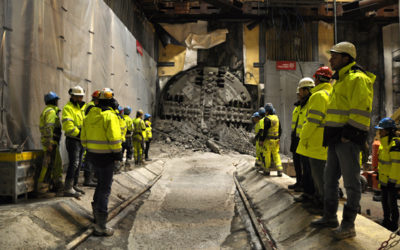 Work advances on Copenhagen’s Cityringen, expected to open in 2018