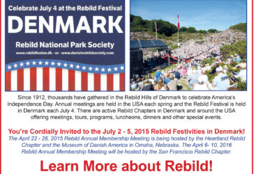 REMINDER: Information about 2015 Rebild Festival in Denmark available at www.rebildfesten.dk